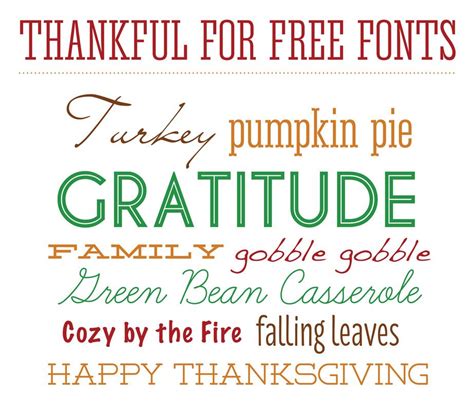 Free Fonts! Holiday, Thanksgiving, Party | Free font, Scrapbook fonts ...