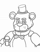Withered Bonnie FNAF Coloring Page  Free Printable Pages For Kids sketch template