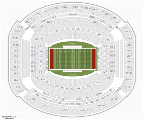 Bryant Denny Stadium Seating | Cabinets Matttroy