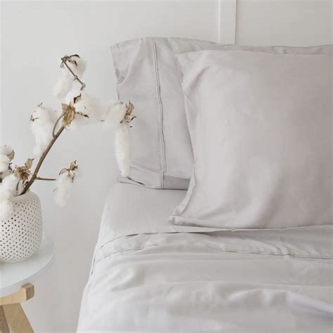 Queen Bamboo Sheet Set - Platinum