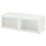BESTÅ shelf unit with glass doors - IKEA