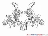 Circus Horse Printable Coloring Sheets download sketch template
