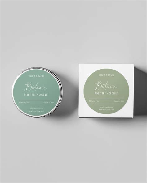 Round Labels Template | Round Labels Design & Inspirations