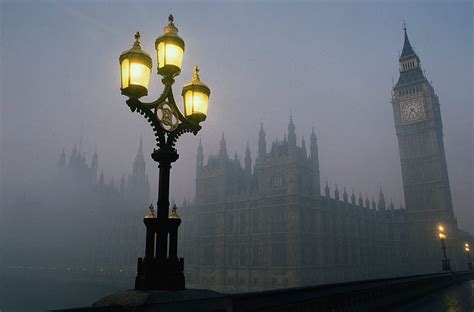 London on a Foggy Night, Foggy Street HD wallpaper | Pxfuel