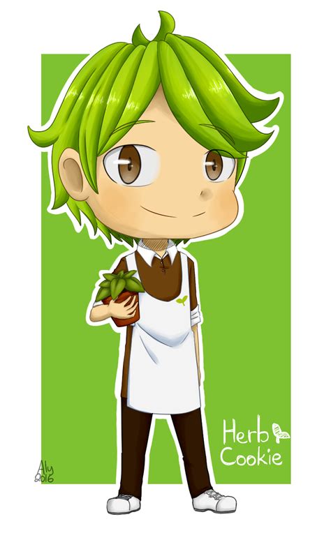 Herb Cookie by AngieYellowCat on DeviantArt