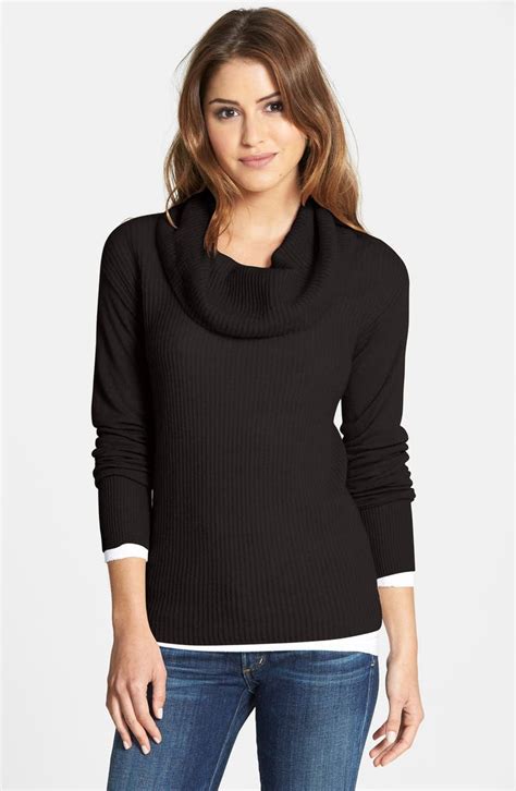 Caslon® Cashmere Cowl Neck Sweater (Regular & Petite) | Nordstrom