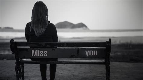 Sad Looking Girl Sitting Alone On Bench HD Sad Wallpapers | HD ...