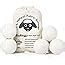 OHOCO Wool Dryer Balls 6 Pack XL, Organic Natural Wool for Laundry, Fabric Softening - Anti ...