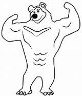 Dibujos De Oso Para Colorear E Imprimir– ColoringOnlyCom sketch template