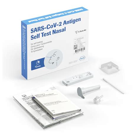 Roche Covid-19 Antigen Test Kits Nasal Self Test