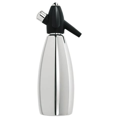 iSi Stainless Steel 1 quart Soda Siphon Bottle, Silver - Walmart.com - Walmart.com