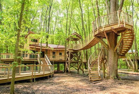 Sleep amongst the trees in a new Ohio treehouse village - Lonely Planet