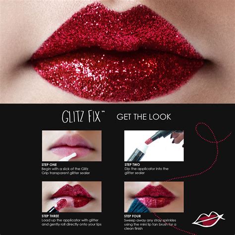 Glitz Fix | Red glitter lipstick, Dance makeup, Sephora beauty