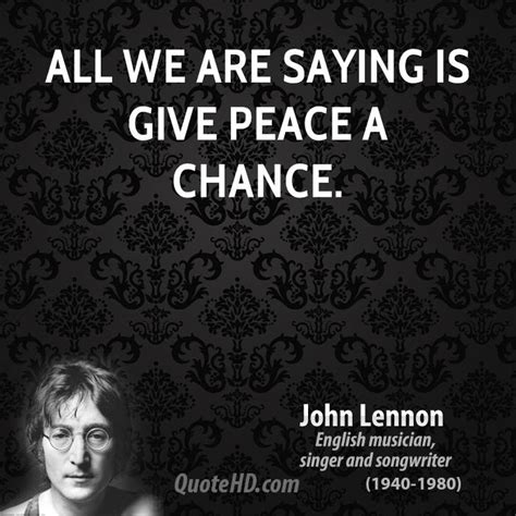 John Lennon Peace Quotes. QuotesGram