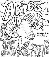 Aries Zodiac  Astrology Coloring Page For Kids Crayolacom sketch template