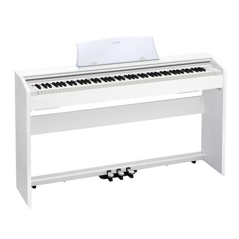 Casio Music Privia PX-770 Digital Piano Keyboard, White (PX-770WE)