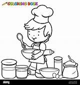 Cooking Utensils Coloring Pages sketch template