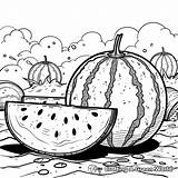 Watermelon Coloring Pages  Free & Printable sketch template