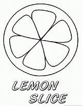 Lemon Slice Coloring Pages  Cool sketch template
