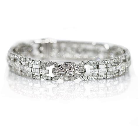 Art Deco Diamond Bracelet | kop-academy.com