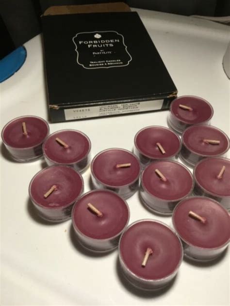 PARTYLITE TEALIGHTS Candles BLACKBERRY BOUDOIR NEW BOX | eBay