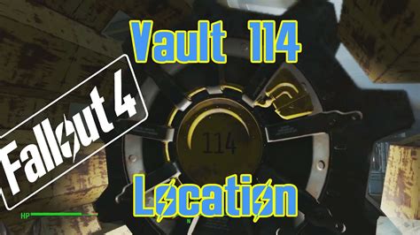 Fallout 4 - Vault 114 Location - No Commentary - YouTube