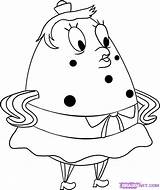 Easy Spongebob Coloring Pages At GetDrawings  Free Download sketch template