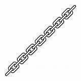 Chain Vector Link Clipart Borders Draw Chains Drawing Tattoo Outline  sketch template