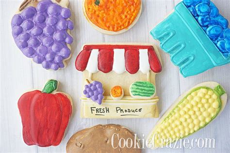 Farmers Market Decorated Cookie Collection — CookieCrazie | Marketing ...