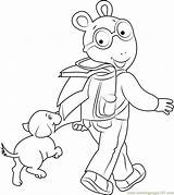 Arthur Coloring Pages sketch template