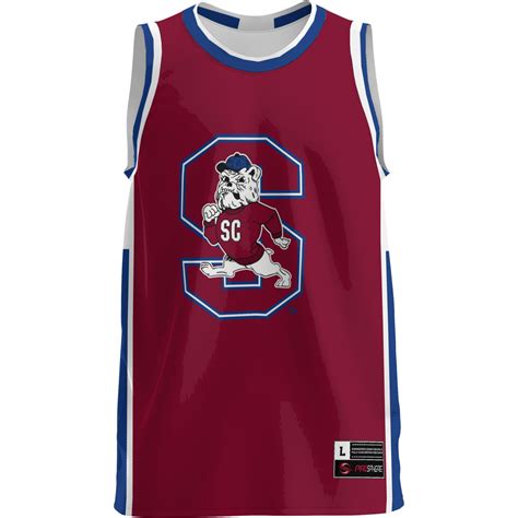 South Carolina State Bulldogs Basketball Jersey – Garnet – Spoztbros Store