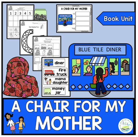 A CHAIR FOR MY MOTHER BOOK UNIT ~ Book Units by Lynn