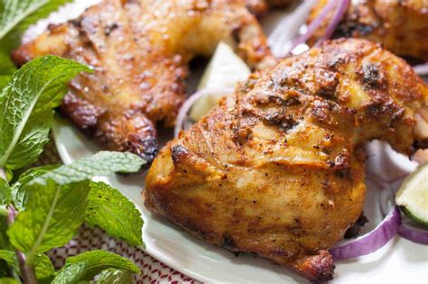 Indian Tandoori Chicken In Oven Recipe | A Little Bit of Spice