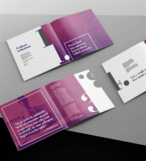 20 Modern Brochure Design Ideas & Template Examples for Your 2019 Projects