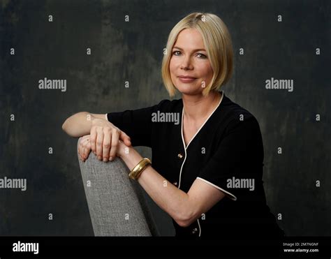 Michelle Williams, a cast member in the film "The Fablemans," poses for a portrait at the Four ...