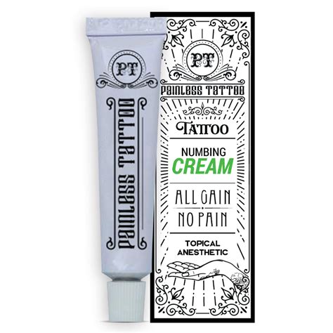 Painless Tattoo™ Numbing Cream – PainlessTattoo