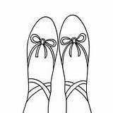 Dance Shoes Coloring Pages At GetColoringscom  Free Printable sketch template