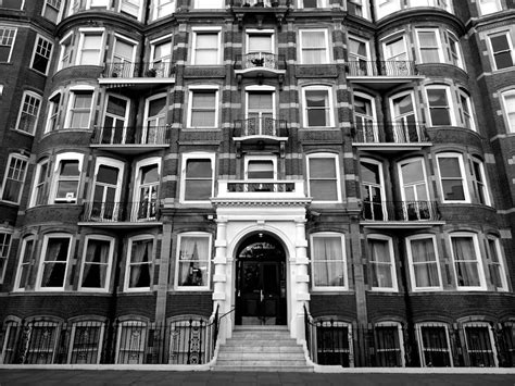 Free stock photo of apartments, architectural design, black-and-white