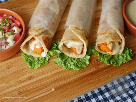 A must have Chicken Cheese Paratha Roll recipe. Now make it at home and ...