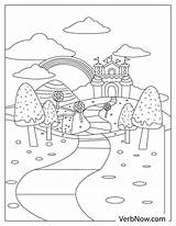 Candyland Characters Gloppy Coloring Page sketch template
