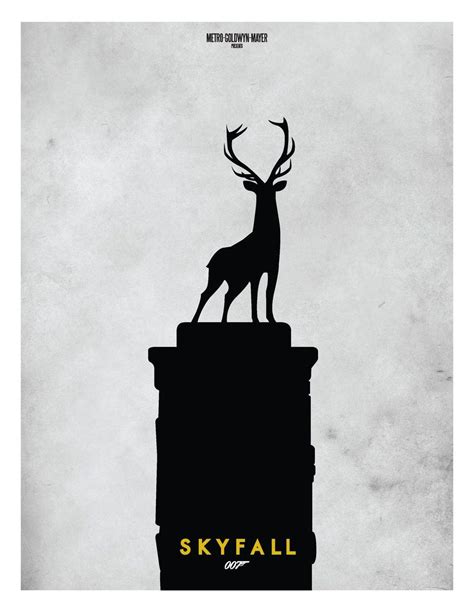 Minimal Poster: Skyfall | Cultjer | Cultjer in 2020 | Movie posters minimalist, Film posters ...