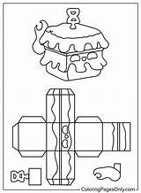 Sand Fruit Papercraft  Páginas Para Colorir Impressão Grátis sketch template