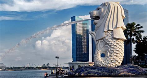 Merlion - symbol of Singapore