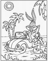 Bugs Bunny Christmas Coloring Pages sketch template