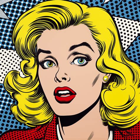 Draw A Retro Pop Art Roy Lichtenstein Style By, 44% OFF