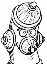 Fire Hydrant Coloring Pages sketch template
