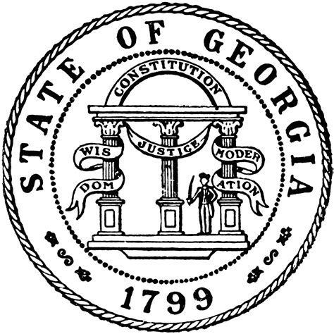 Seal of Georgia | ClipArt ETC