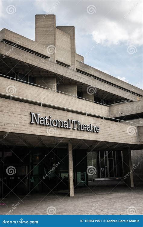 Royal National Theatre in London Editorial Photo - Image of balcony, feature: 162841951