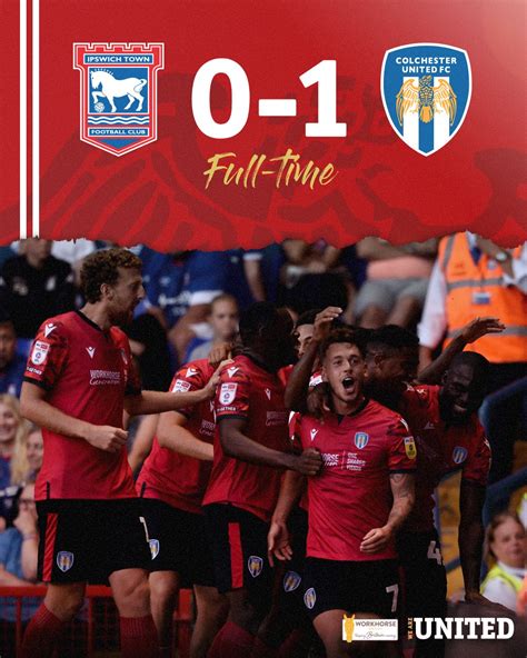 Colchester United FC on Twitter: "FT| ALL TOGETHER NOW! #ColU | # ...