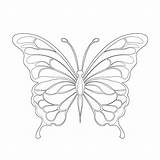 Preschool Butterfly Coloring Pages sketch template